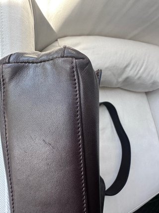 Bolso vintage LOEWE marrón piel