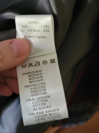 Abrigo cuadros Lasserre