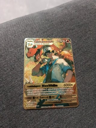Carta Pokémon Charizard DX Metálica