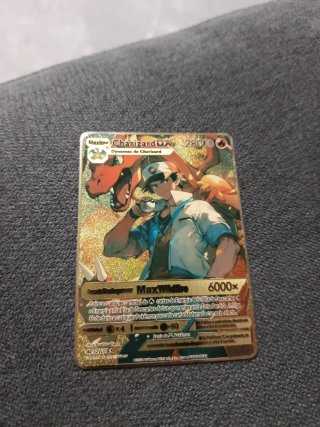 Carta Pokémon Charizard DX Metálica
