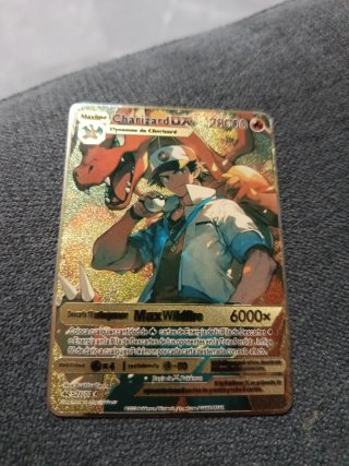 Carta Pokémon Charizard DX Metálica