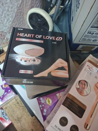 Depiladora Heart of Love S-908 Recargable
