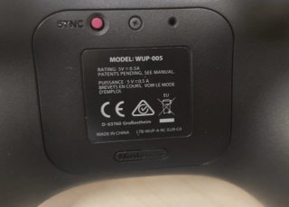 Mando Wii U Pro Nintendo Negro