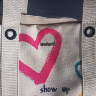 Bolso Desigual Corazones Multicolor