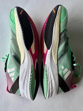 Zapatillas Adidas Adizero Verdes y Rosas