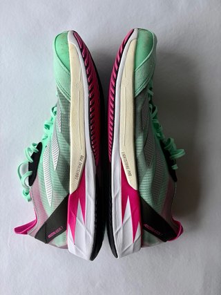 Zapatillas Adidas Adizero Verdes y Rosas