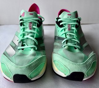 Zapatillas Adidas Adizero Verdes y Rosas