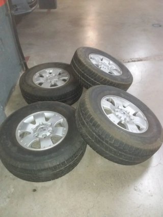 4 Llantas 16  pulgadas Mitsubishi Montero