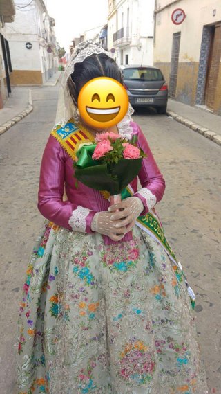 Traje de Fallera Niña Junto o separado