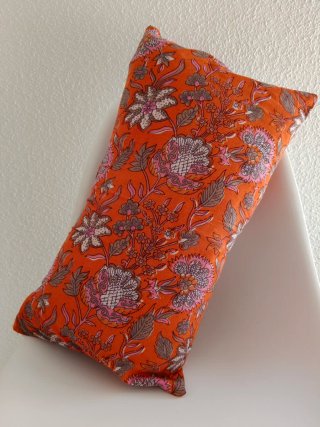 Funda cojín blockprint Goa India
