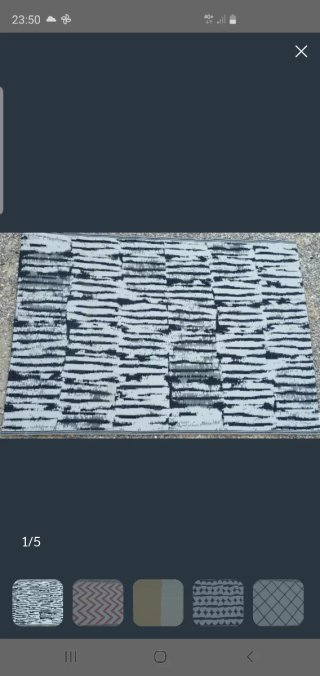 Alfombra exterior tela