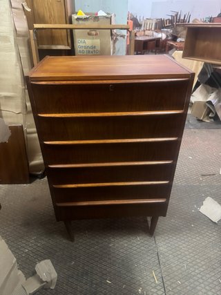Cajonera Mid Century Madera