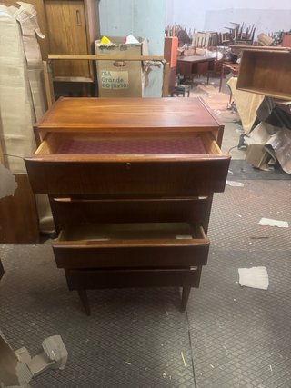 Cajonera Mid Century Madera