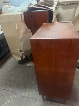 Cajonera Mid Century Madera