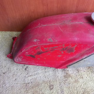 Depósito Gasolina Torrot Tiburon Rojo