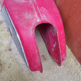 Depósito Gasolina Torrot Tiburon Rojo