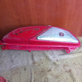 Depósito Gasolina Torrot Tiburon Rojo