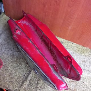 Depósito Gasolina Torrot Tiburon Rojo