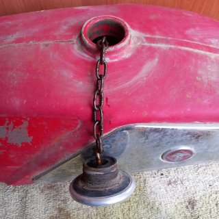 Depósito Gasolina Torrot Tiburon Rojo