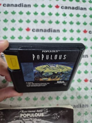 Populous Mega Drive