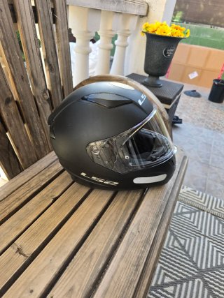Casco Integral LS2 Negro Mate Talla L (59-60 cm)