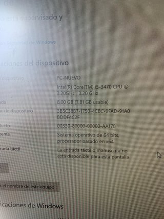Torre Ordenador Lenovo M Series