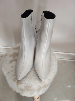 Botines Marypaz blanco marfil nuevos
