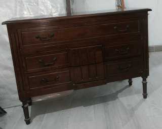 Cómoda Vintage Madera Marrón