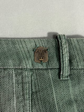 Pantalón corto Diesel vintage verde 90s