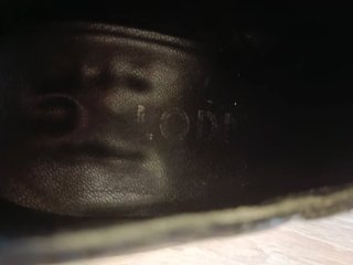 Botines de tacón negros efecto piel serpiente