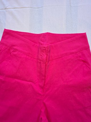 Pantaloni eleganti fucsia