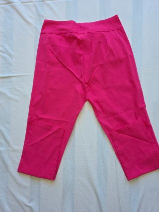 Pantaloni eleganti fucsia