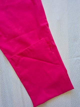 Pantaloni eleganti fucsia