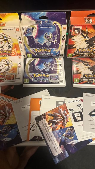 Pokemon Sol, Luna, Ultrasol y Ultraluna 3DS Ed Esp