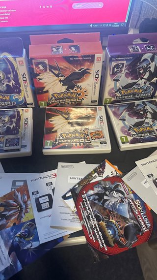 Pokemon Sol, Luna, Ultrasol y Ultraluna 3DS Ed Esp