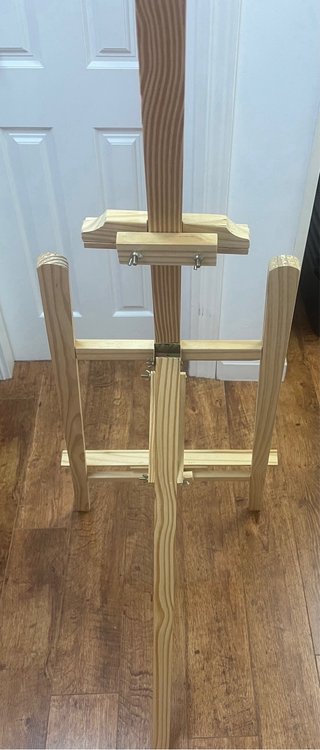 Trípode de madera para pintar