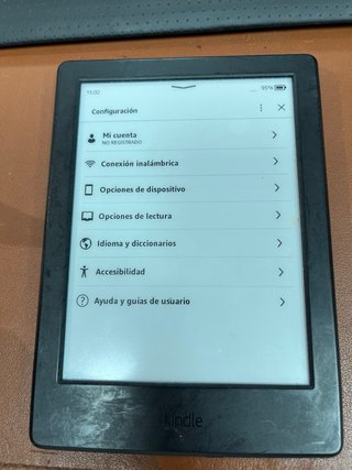 Amazon Kindle Wi-Fi 8ª Gen Negro#3606ER