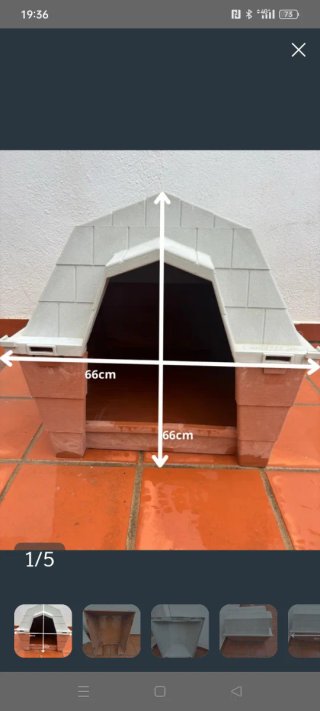 Caseta para perro 66cm