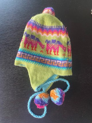 Gorro peruano reversible sin usar