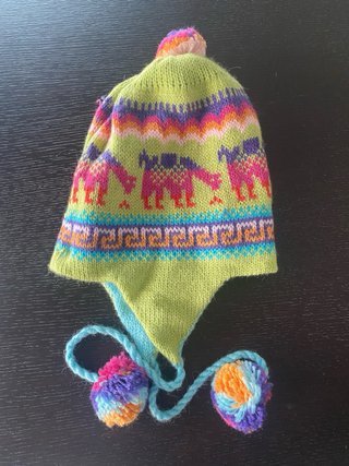 Gorro peruano reversible sin usar
