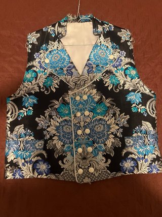 Traje Fallero Saragüell Negro y Morado