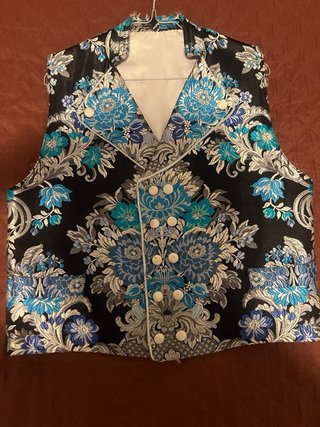 Traje Fallero Saragüell Negro y Morado