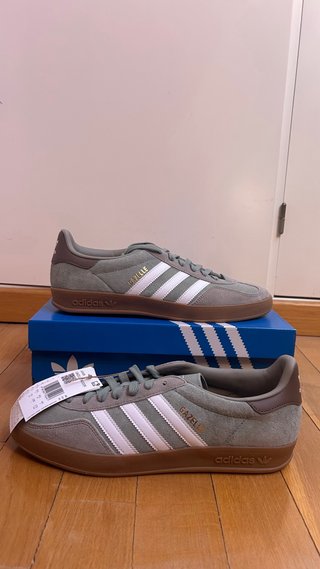 Adidas Gazelle Indoor Verde/Marrón