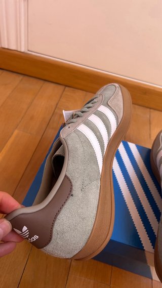 Adidas Gazelle Indoor Verde/Marrón