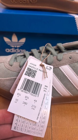 Adidas Gazelle Indoor Verde/Marrón
