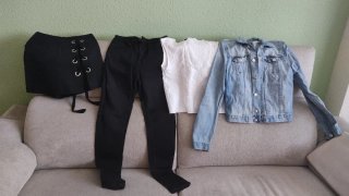 Lote 4 prendas Stradivarius y H&M