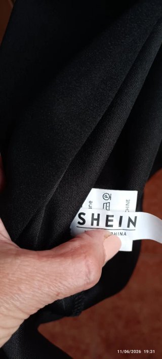Vestido negro largo