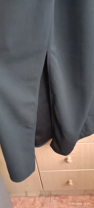 Vestido negro largo