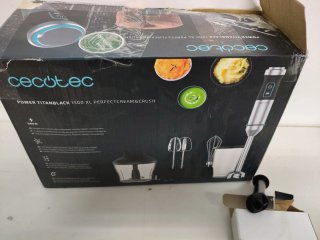 Batidora de mano Cecotec Power TitanBlack 1500 XL