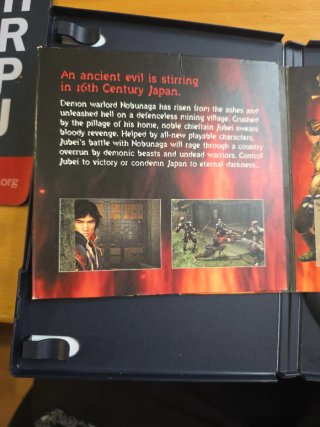 PlayStation 2 Onimusha Warlords Capcom